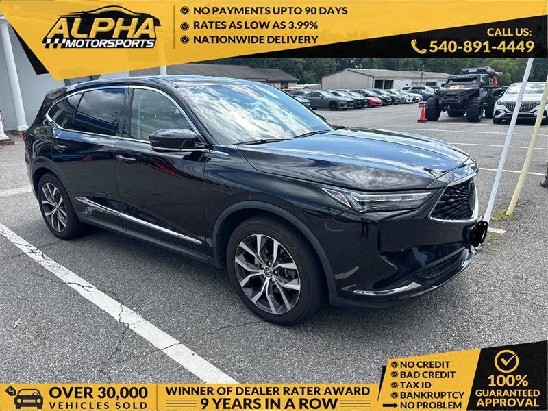 Used 2022 Acura MDX w/ Technology Package AWD/4WD image 1