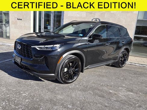 Certified 2025 INFINITI QX60 Luxe w/ Black Edition image 2