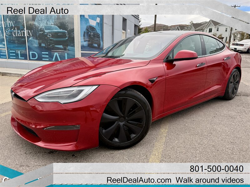 Used 2021 Tesla Model S Long Range AWD/4WD image 1