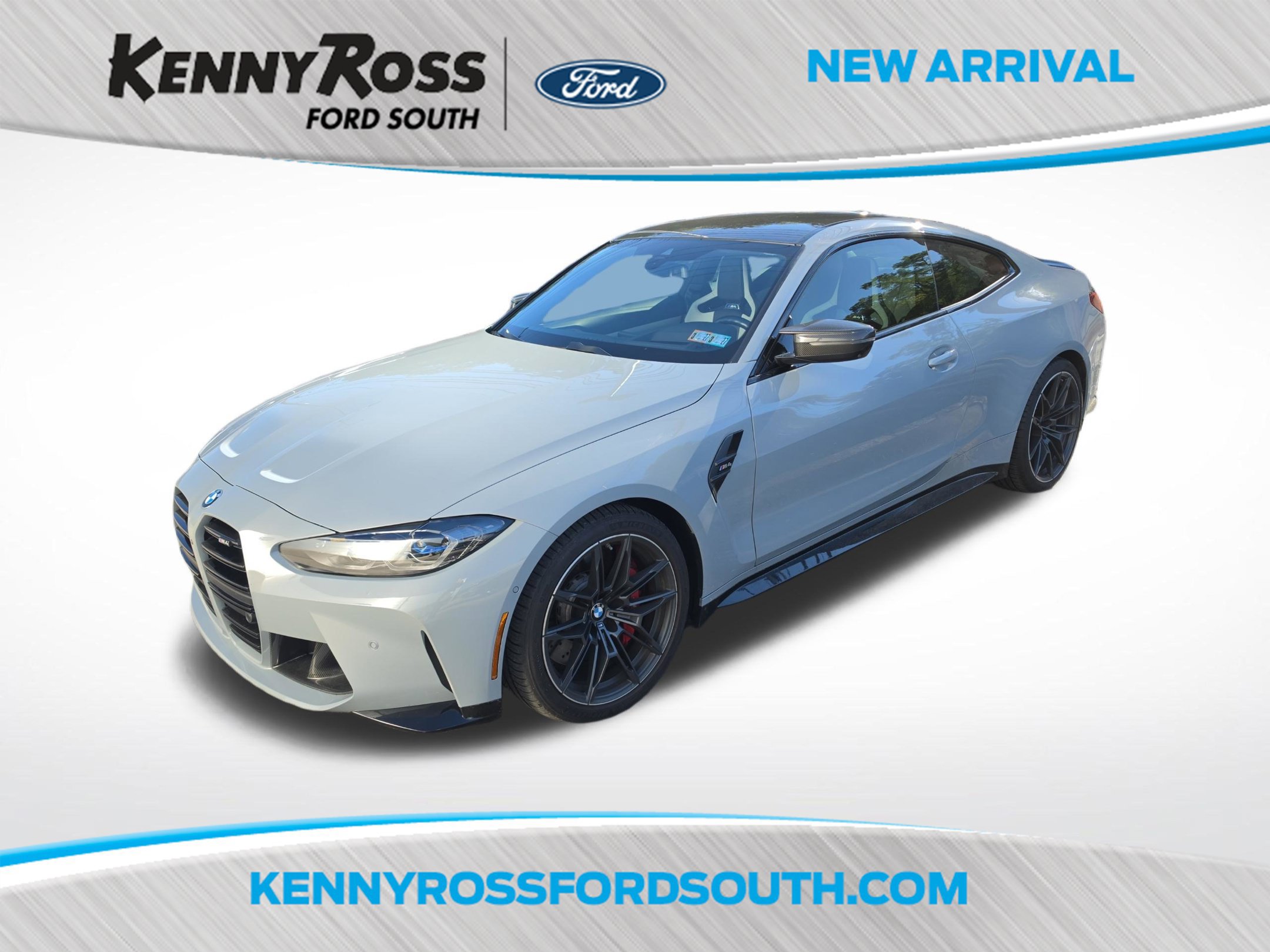 Used 2022 BMW M4 Coupe w/ M Carbon Exterior Package RWD 360° Tour