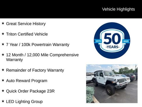 Used 2020 Jeep Wrangler Unlimited Rubicon w/ LED Lighting Group AWD/4WD image 5