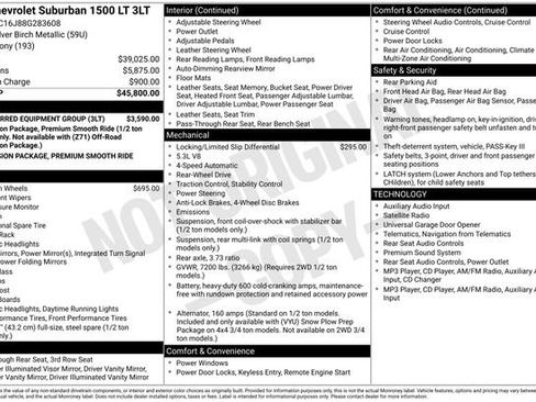 Used 2008 Chevrolet Suburban LT w/ LT Preferred Equipment Group RWD image 4