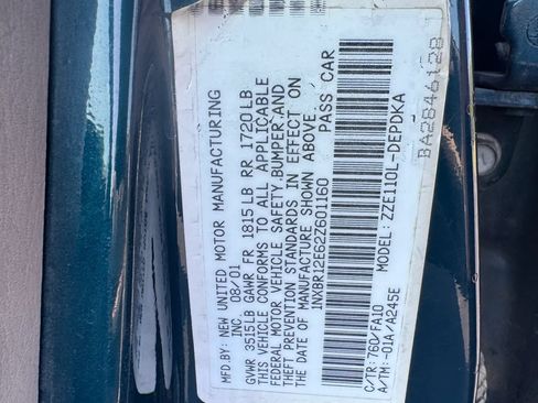 Used 2002 Toyota Corolla S FWD image 27