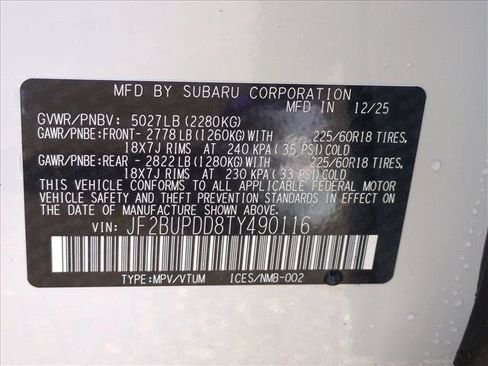 New 2026 Subaru Outback Limited AWD/4WD image 20