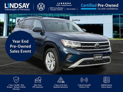 Certified 2022 Volkswagen Atlas SE w/ Panoramic Sunroof Package