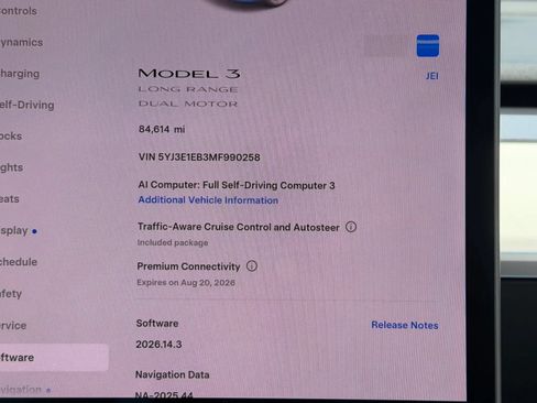 Used 2021 Tesla Model 3 Long Range AWD/4WD image 3