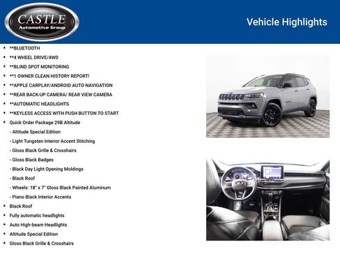 Used 2023 Jeep Compass Altitude image 3