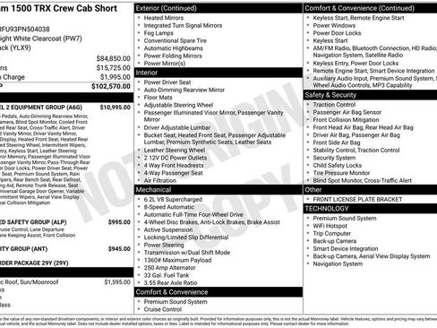 Used 2023 RAM 1500 TRX w/ TRX Level 2 Equipment Group image 6