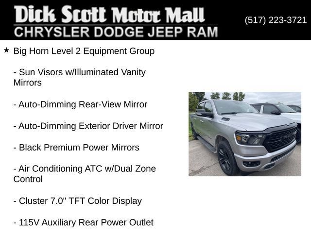 Certified 2022 RAM 1500 Big Horn AWD/4WD image 7