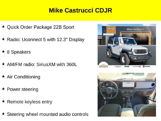 Certified 2026 Jeep Wrangler Sport AWD/4WD image 6