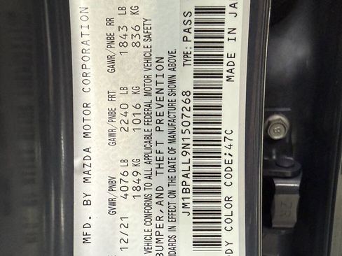 Used 2022 MAZDA MAZDA3 s FWD image 32