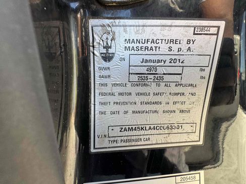 Used 2012 Maserati GranTurismo S image 34