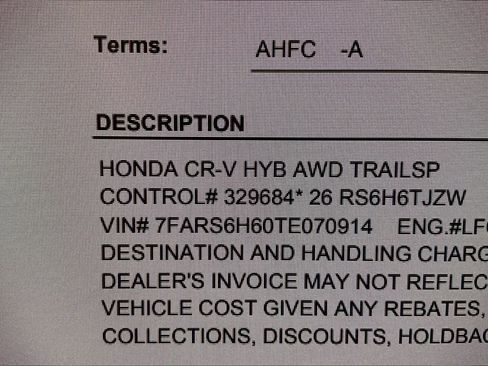 Used 2026 Honda CR-V TrailSport image 20