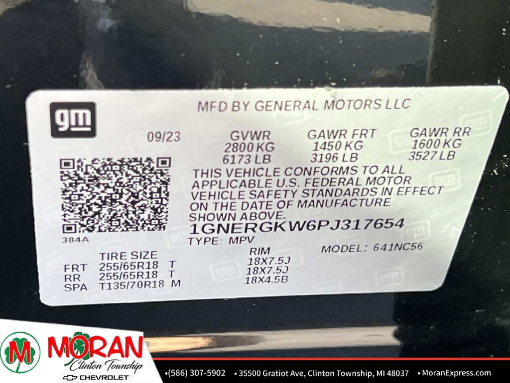 Certified 2023 Chevrolet Traverse LT FWD image 19