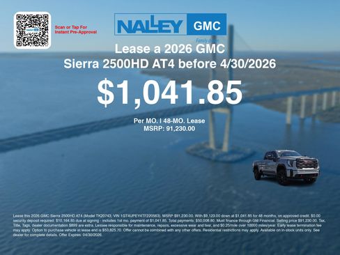 New 2026 GMC Sierra 2500 AT4 w/ AT4 Premium Plus Package image 3