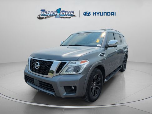 Used 2019 Nissan Armada Platinum w/ Captain's Chairs Package AWD/4WD image 4