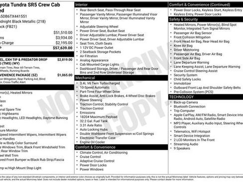 Used 2026 Toyota Tundra SR5 AWD/4WD image 28