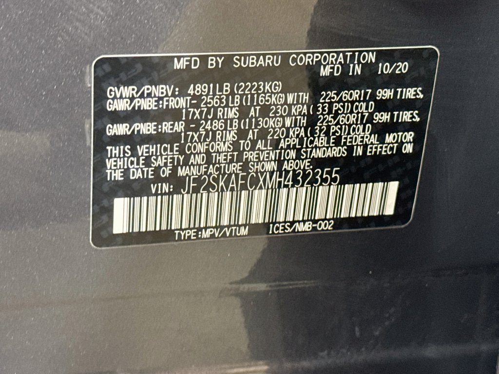 Used 2021 Subaru Forester Premium w/ Popular Package #1 AWD/4WD image 41