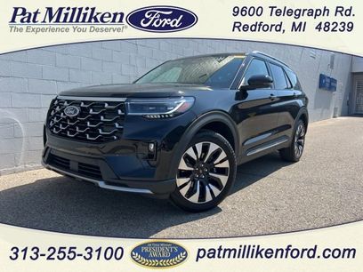 Certified 2025 Ford Explorer Platinum w/ LUX Leather Package