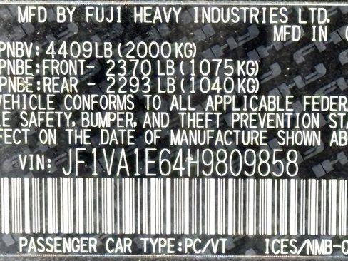 Used 2017 Subaru WRX Premium w/ Popular Package #1 image 49