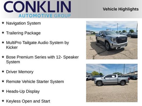 Used 2026 GMC Sierra 1500 Denali Ultimate w/ LPO, Black Badging Package AWD/4WD image 2