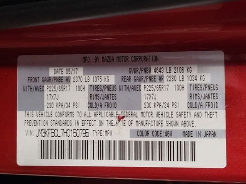 Used 2017 MAZDA CX-5 Touring w/ Preferred Equipment Package image 33