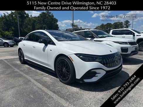 Used 2023 Mercedes-Benz EQE AMG 4MATIC Sedan w/ Winter Package image 2