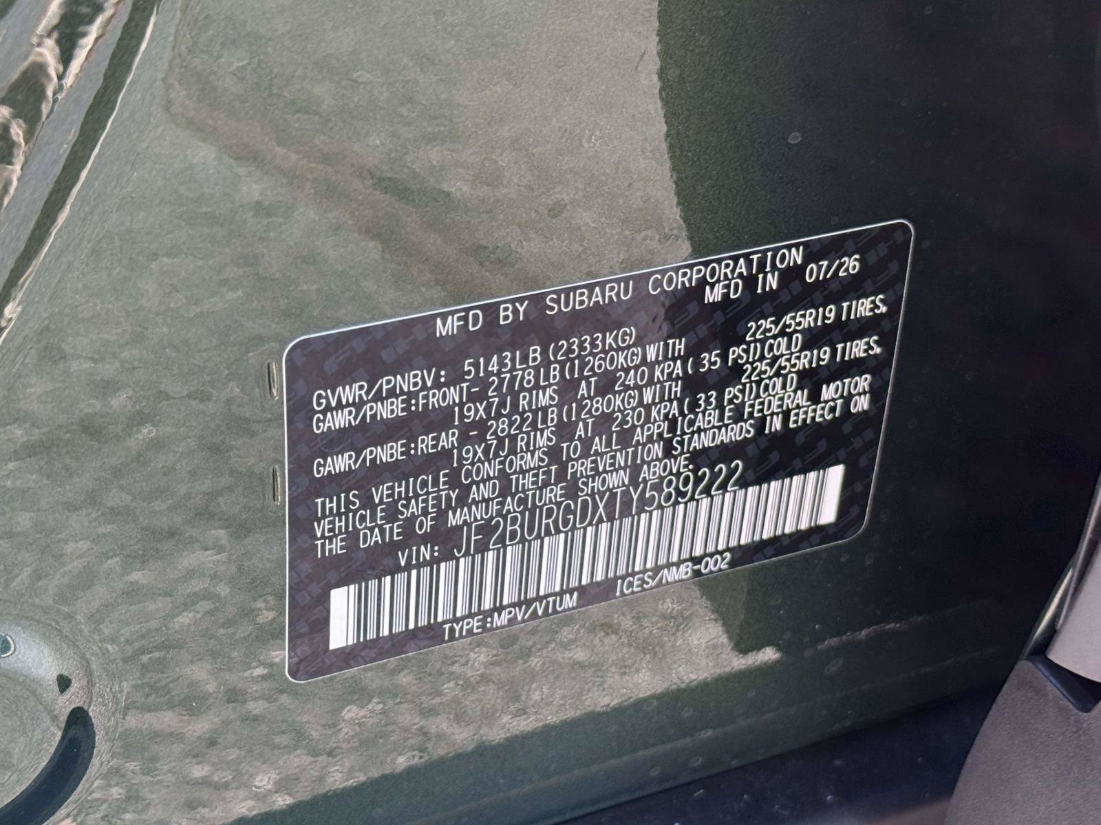New 2026 Subaru Outback Limited XT AWD/4WD image 19