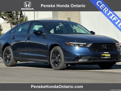 Certified 2025 Honda Accord SE