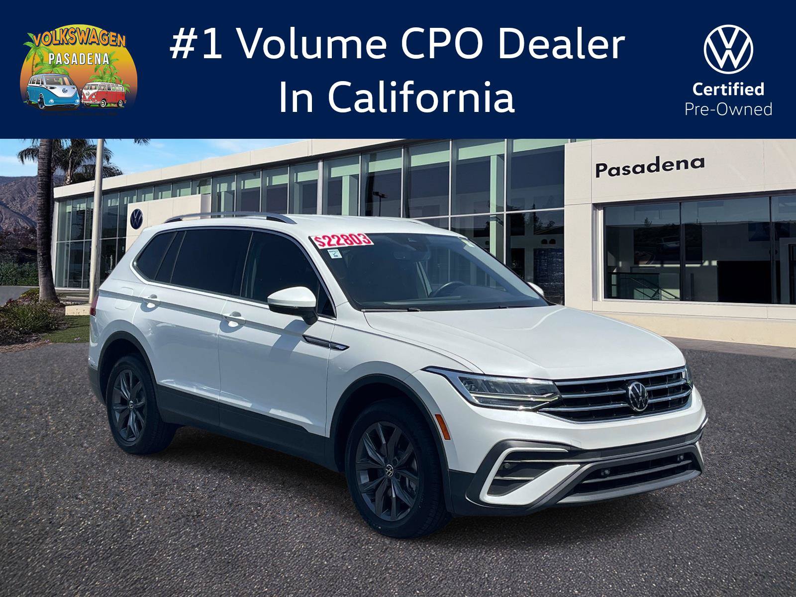 Certified 2023 Volkswagen Tiguan SE FWD image 1