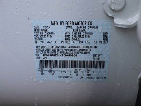 New 2026 Ford Explorer Active w/ Active Comfort Package image 36