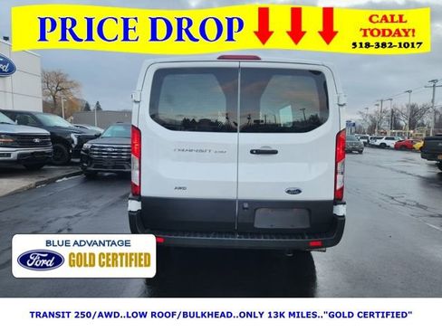 Certified 2023 Ford Transit 250 Low Roof AWD w/ Exterior Upgrade Package image 5