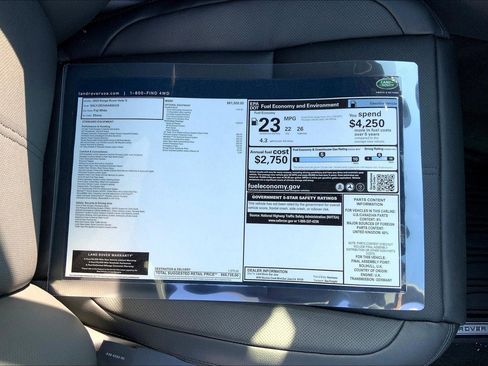 New 2025 Land Rover Range Rover Velar S image 15