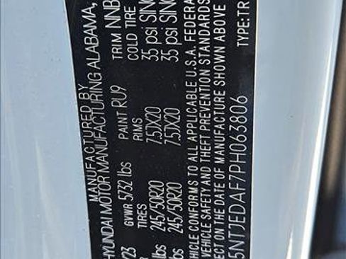 Used 2023 Hyundai Santa Cruz Limited image 15