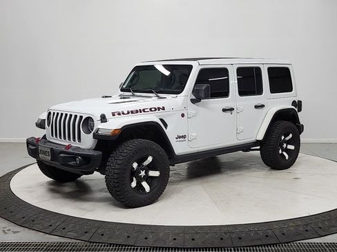 Used 2021 Jeep Wrangler Unlimited Rubicon w/ Uconnect 4C Nav & Sound Group AWD/4WD image 3