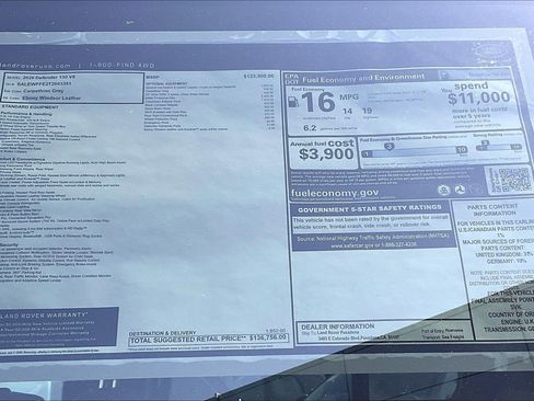 New 2026 Land Rover Defender 130 V8 AWD/4WD image 19