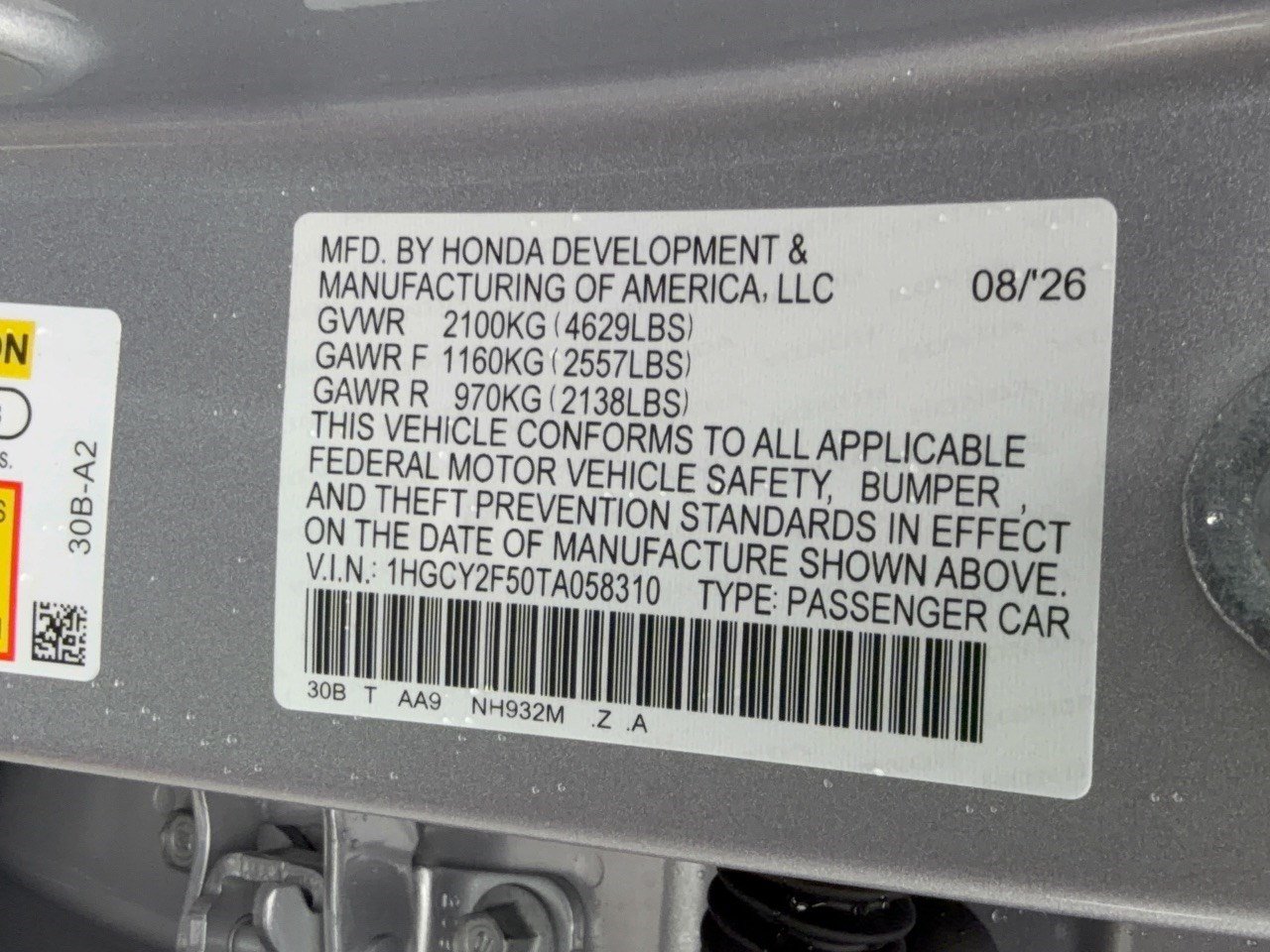 New 2026 Honda Accord Sport image 31