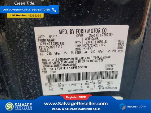 Used 2014 Ford F150 Platinum image 16