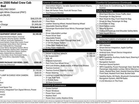 Used 2024 RAM 2500 Rebel w/ Level 2 Equipment Group AWD/4WD image 43