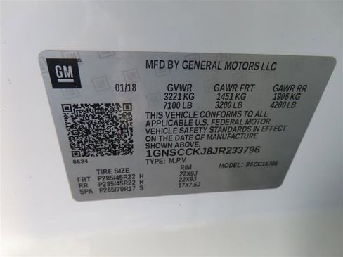 Used 2018 Chevrolet Tahoe Premier w/ RST 6.2L Performance Edition RWD image 41
