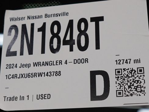 Used 2024 Jeep Wrangler High Altitude image 28
