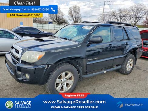 Used 2007 Toyota 4Runner 4WD image 1