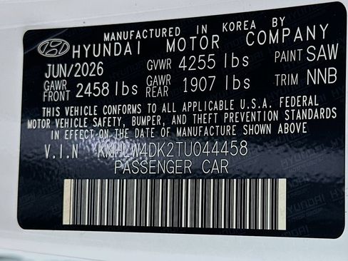 New 2026 Hyundai Elantra N FWD image 23