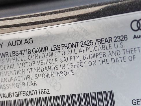 Used 2019 Audi S3 Premium Plus w/ Black Optic Package AWD/4WD image 29