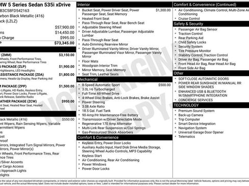 Used 2015 BMW 535i xDrive Sedan image 7