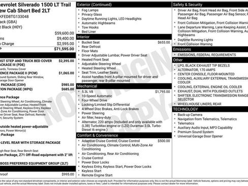 New 2026 Chevrolet Silverado 1500 LT Trail Boss image 5