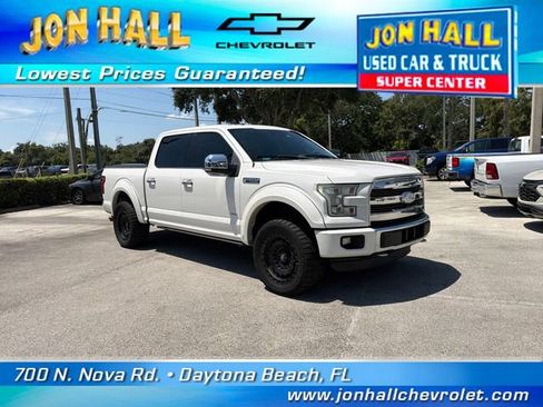 Used 2016 Ford F150 Platinum w/ Equipment Group 701A Luxury AWD/4WD image 1