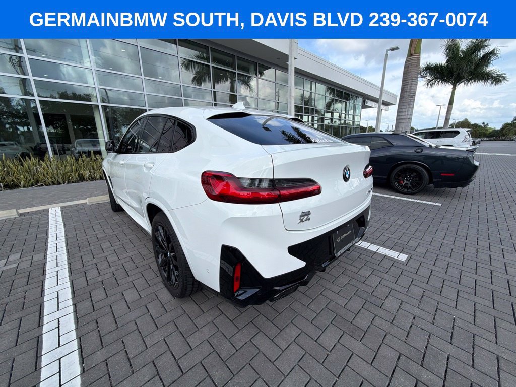 Certified 2024 BMW X4 M40i w/ Parking Assistance Package AWD/4WD image 8