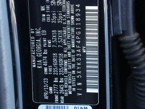 Used 2023 Kia Sportage EX image 28