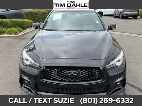 Certified 2023 INFINITI Q50 Red Sport 400 w/ Black Opal Edition AWD/4WD image 4